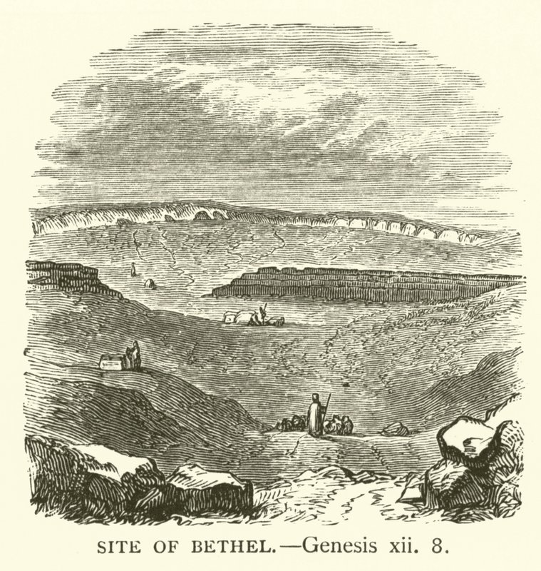 Site de Béthel, Genèse, xii, 8 - English School