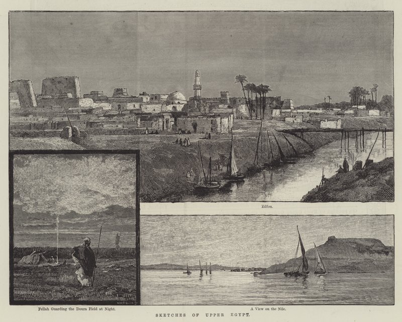 Croquis de la Haute-Égypte - English School