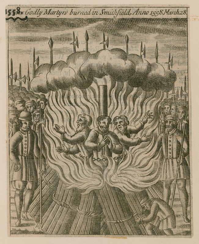 Martyrs de Smithfield - English School