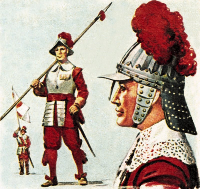 Soldats de la Honourable Artillery Company - English School