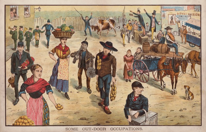 Quelques occupations en plein air - English School