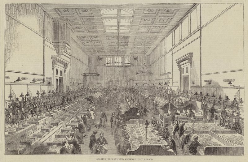 Service de tri, Poste générale - English School