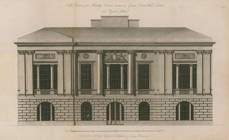 Façade sud de Trinity House - English School