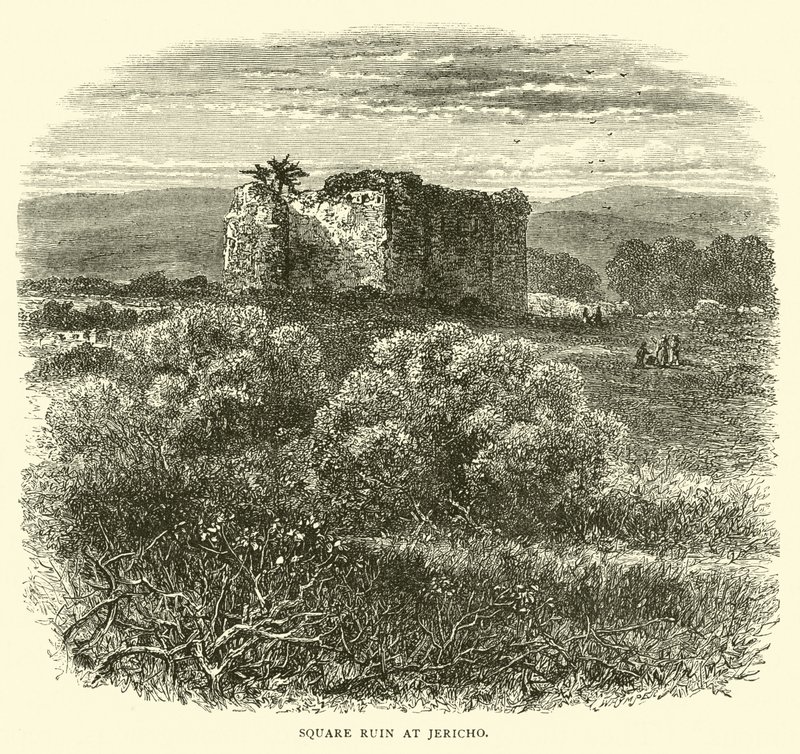Ruiné carré à Jéricho - English School