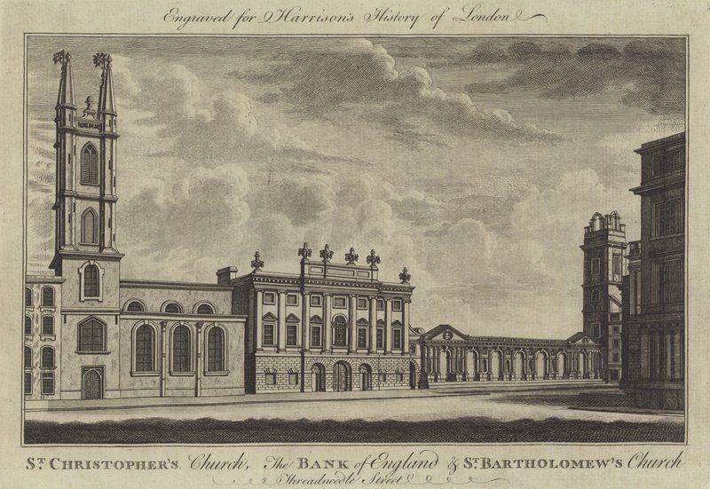 Église Saint-Christophe, la Banque d