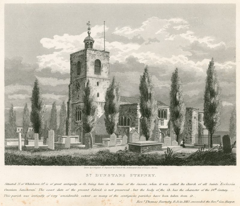 St Dunstan, Stepney, Londres - English School