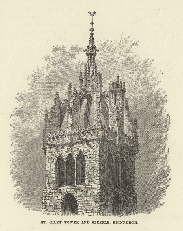 Tour et clocher de St Giles, Édimbourg - English School