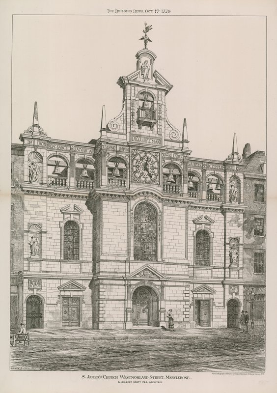 Église St James dans Westmoreland Street - English School