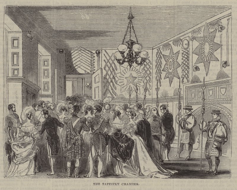 Palais de St James, Londres, La Salle des Tapisseries, Un Salon - English School