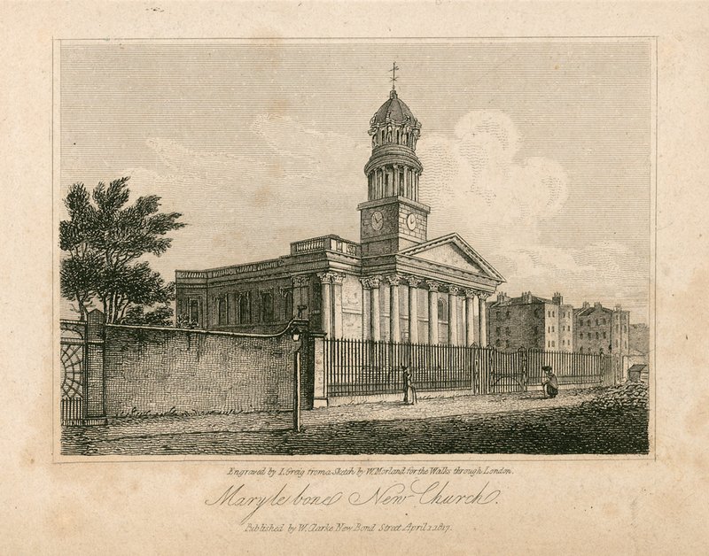 Église de St Marylebone, Londres - English School