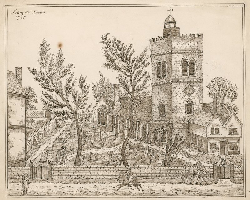 St Mary (ancienne église), Islington - English School