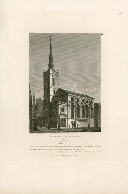 Saint Michel Queen-Hithe, uni avec la paroisse de la Sainte Trinité - English School