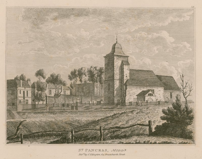 Église Saint-Pancras, Londres, Middlesex - English School