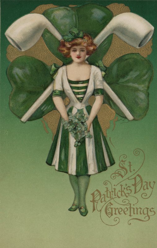 Carte de la Saint-Patrick - English School