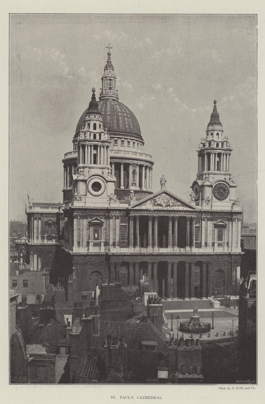 Cathédrale Saint-Paul (gravure) - English School