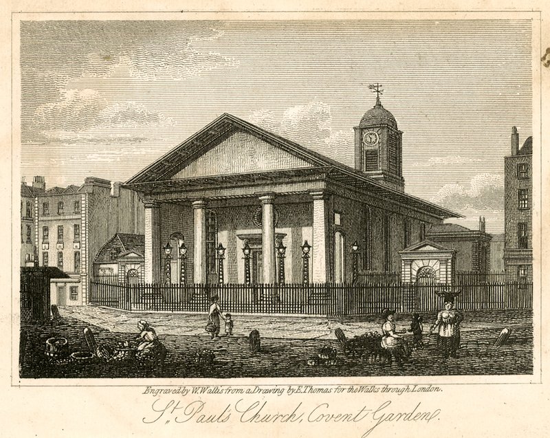 St Pauls, Covent Garden, Londres - English School