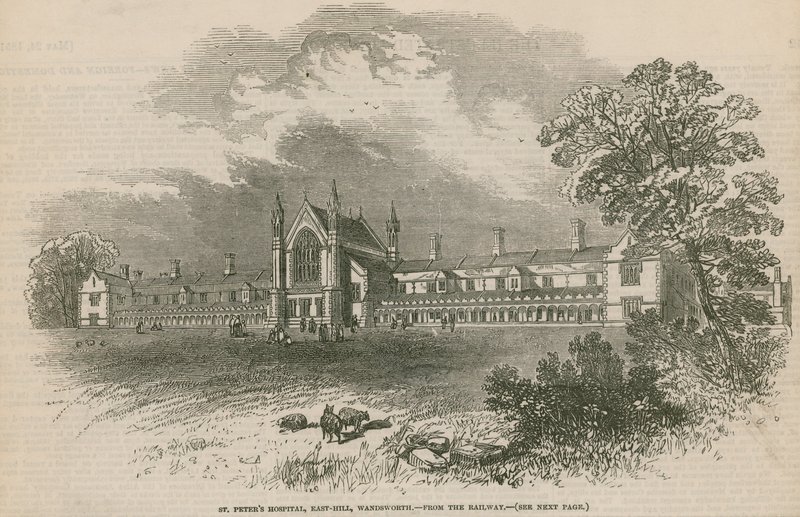 Hôpital Saint-Pierre sur East Hill - English School