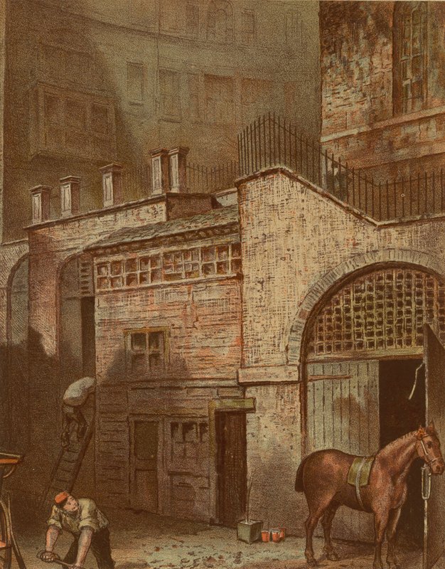 Écuries sur Salisbury Street, Strand - English School