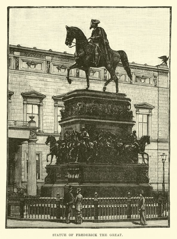 Statue de Frédéric le Grand - English School