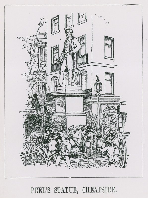 Statue de Peel - English School