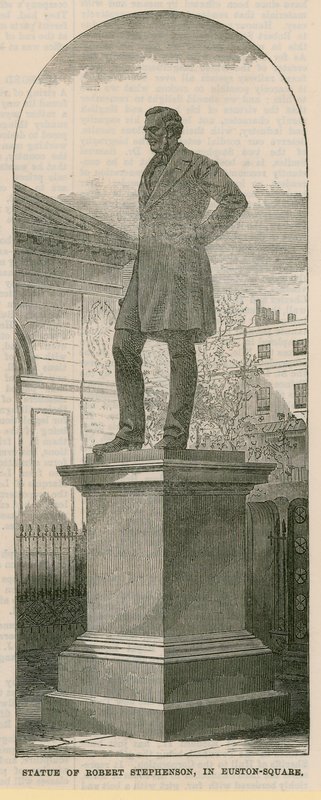 Statue de Robert Stephenson - English School
