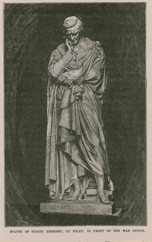 Statue de Sidney Herbert - English School