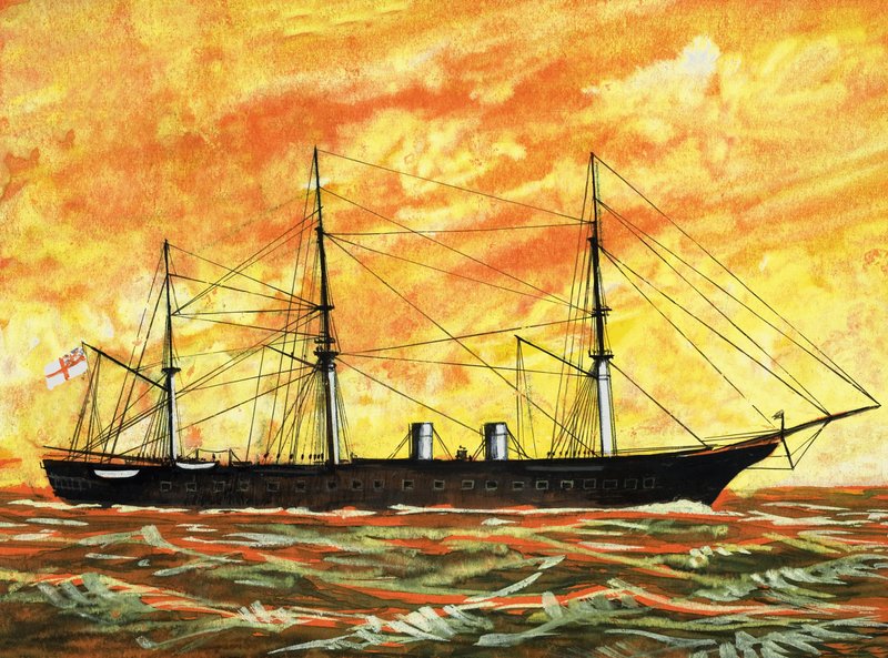 Bateau à vapeur - English School