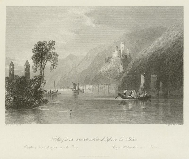Stolzenfels, une ancienne forteresse de brigands sur le Rhin - English School