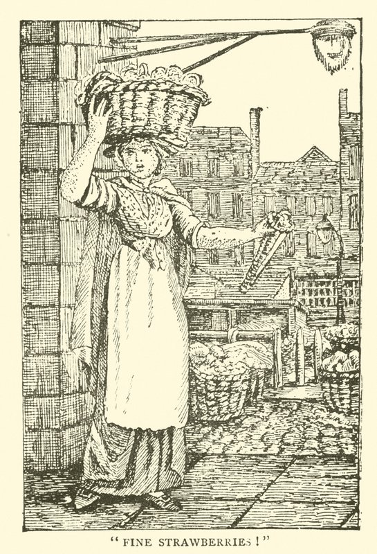 Vendeur de fraises - English School