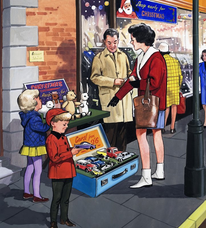 Marchand ambulant - English School