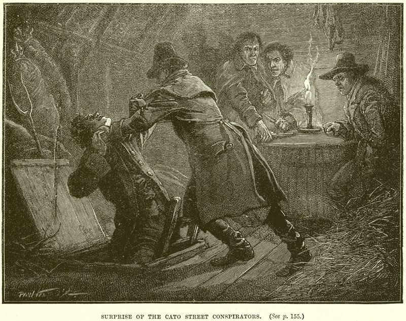 Surprise des conspirateurs de Cato Street - English School
