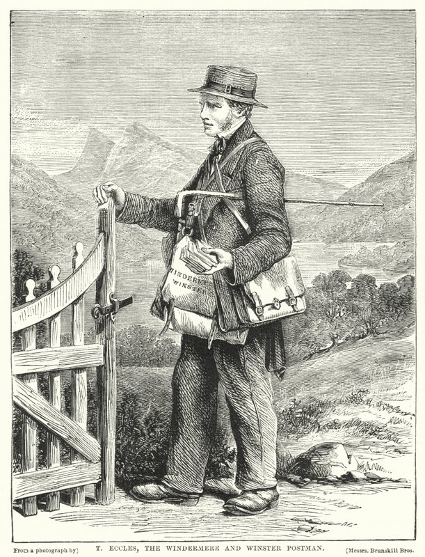 T Eccles, le Facteur de Windermere et Winster - English School