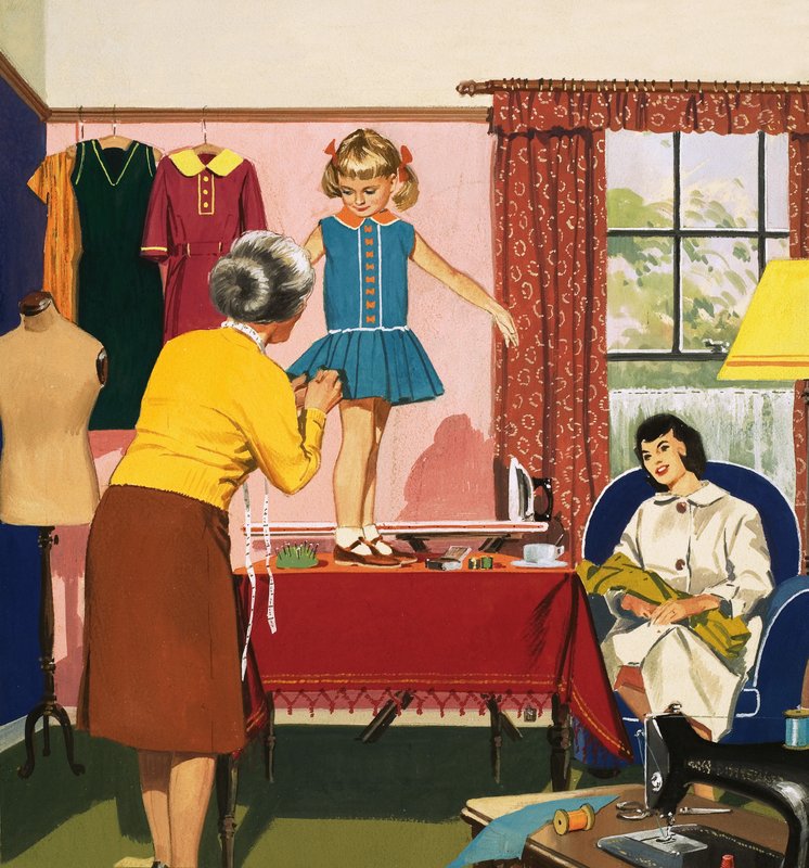 Tailleur et couturière - English School