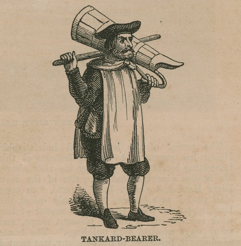 Porteur de chope - English School