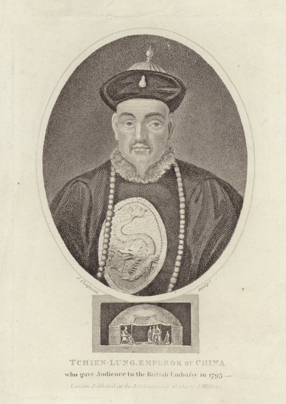 Qianlong, empereur de Chine - English School