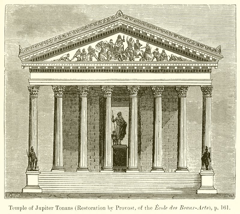 Temple de Jupiter Tonans - English School