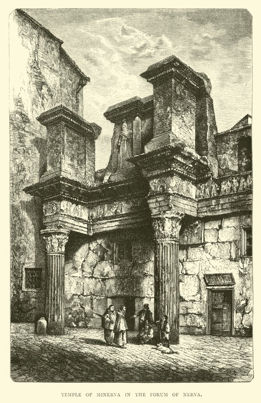 Temple de Minerve dans le Forum de Nerva - English School