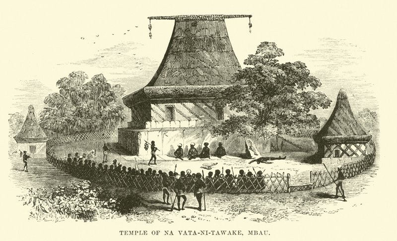Temple de Na Vata-ni-Tawake, Mbau - English School