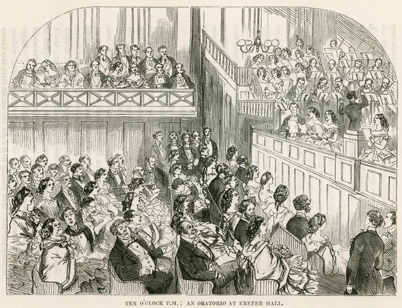 Dix heures du soir : Un oratorio à Exeter Hall - English School