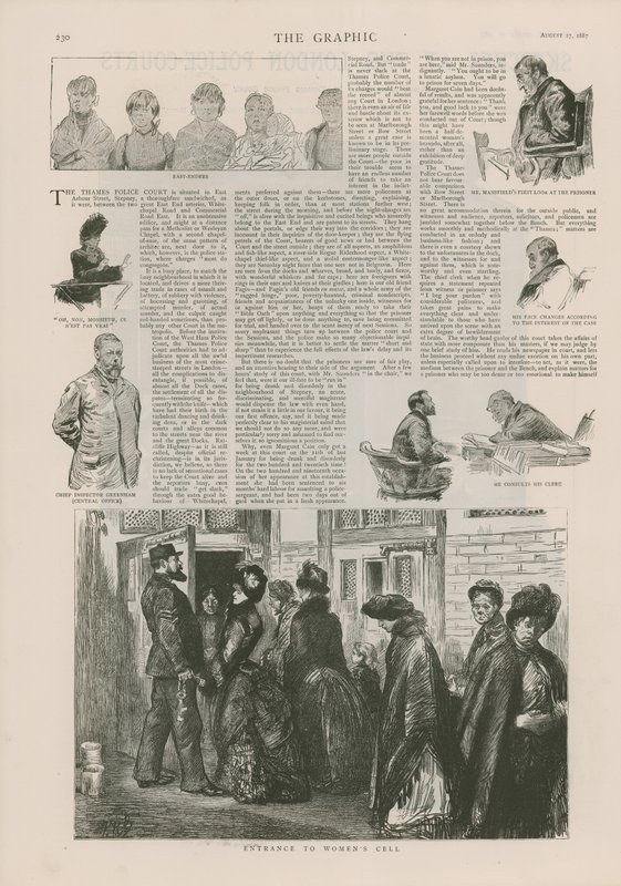Tribunal de police de la Tamise à East Arbour Street - English School