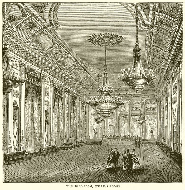 La salle de bal, Williss Rooms - English School