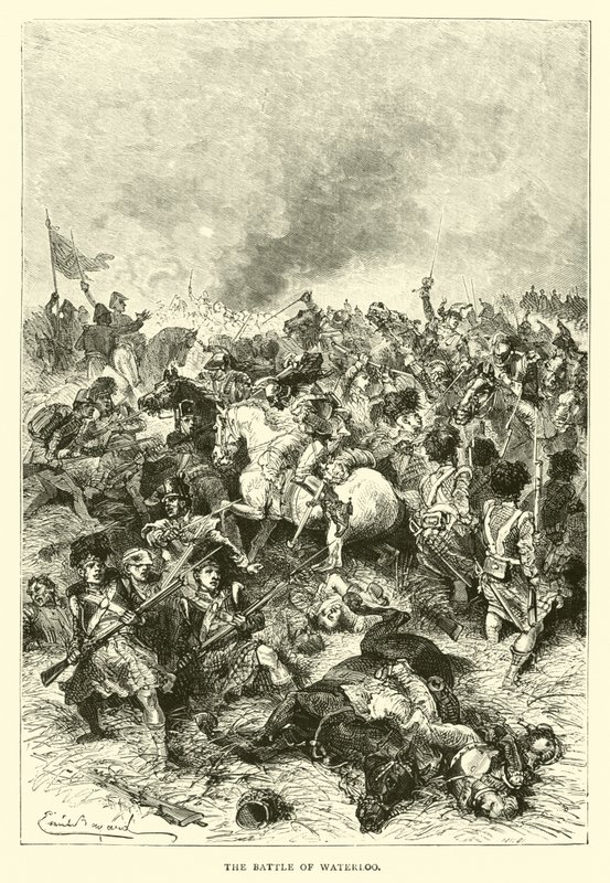 La bataille de Waterloo - English School