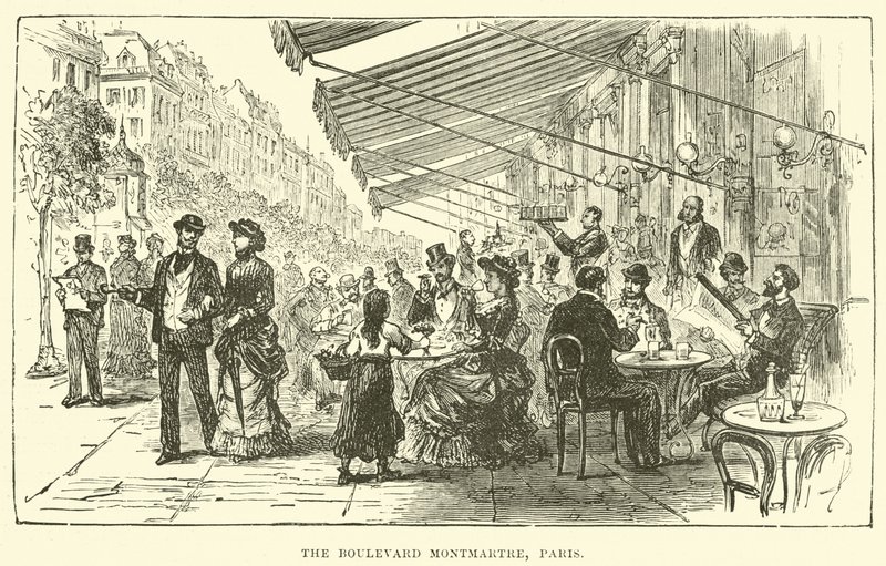 Le Boulevard Montmartre, Paris - English School