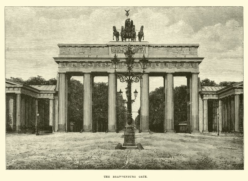 La porte de Brandebourg - English School