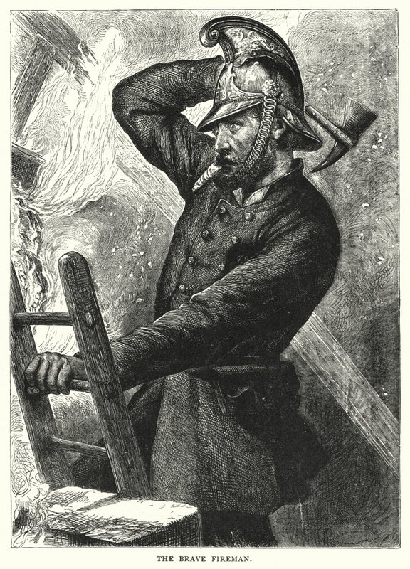Le brave pompier - English School