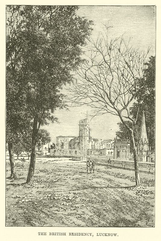 La Résidence britannique, Lucknow - English School