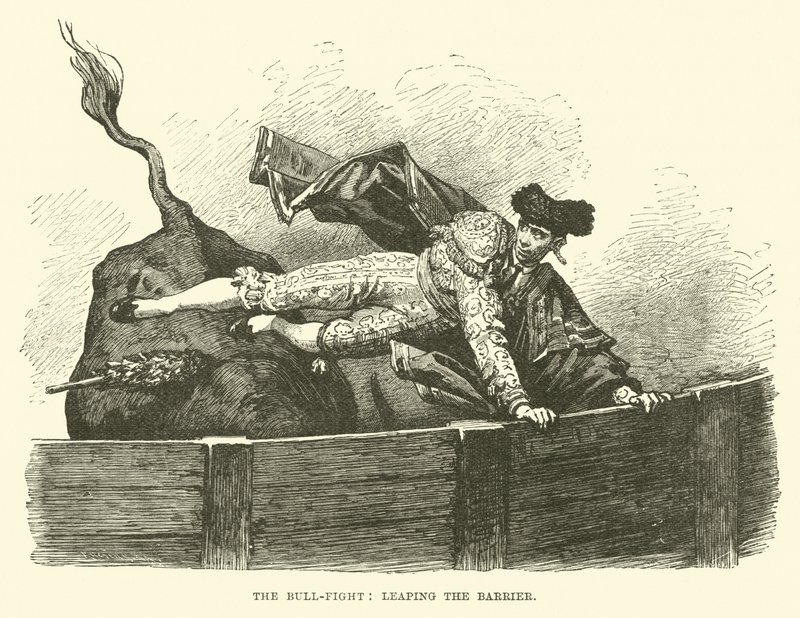 La corrida, sautant la barrière - English School