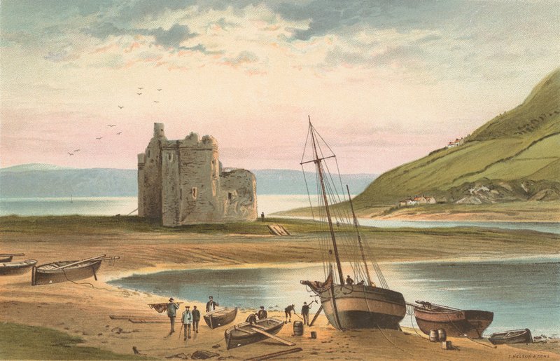 Le château, Loch Ranza - English School