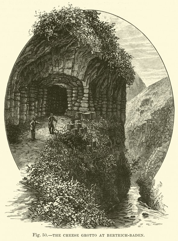 La grotte du fromage à Bertrich-Baden - English School