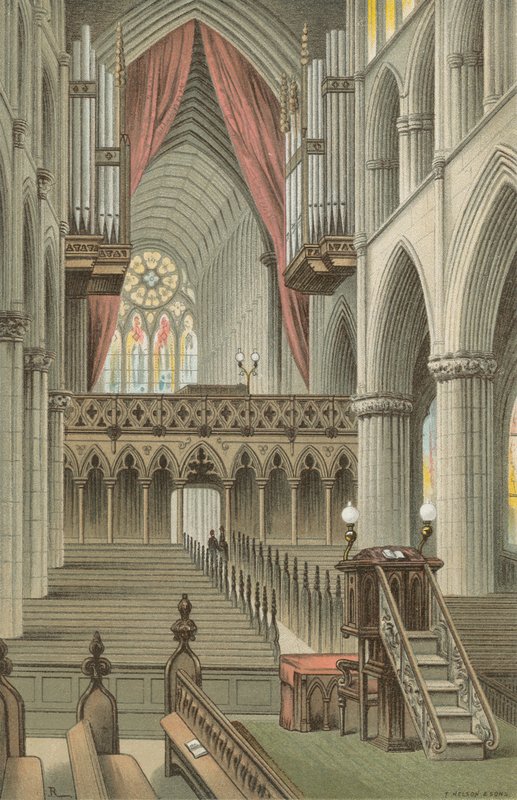 Le Chœur, Cathédrale de Glasgow - English School